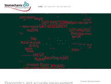 Tablet Screenshot of biomechanix.com.au